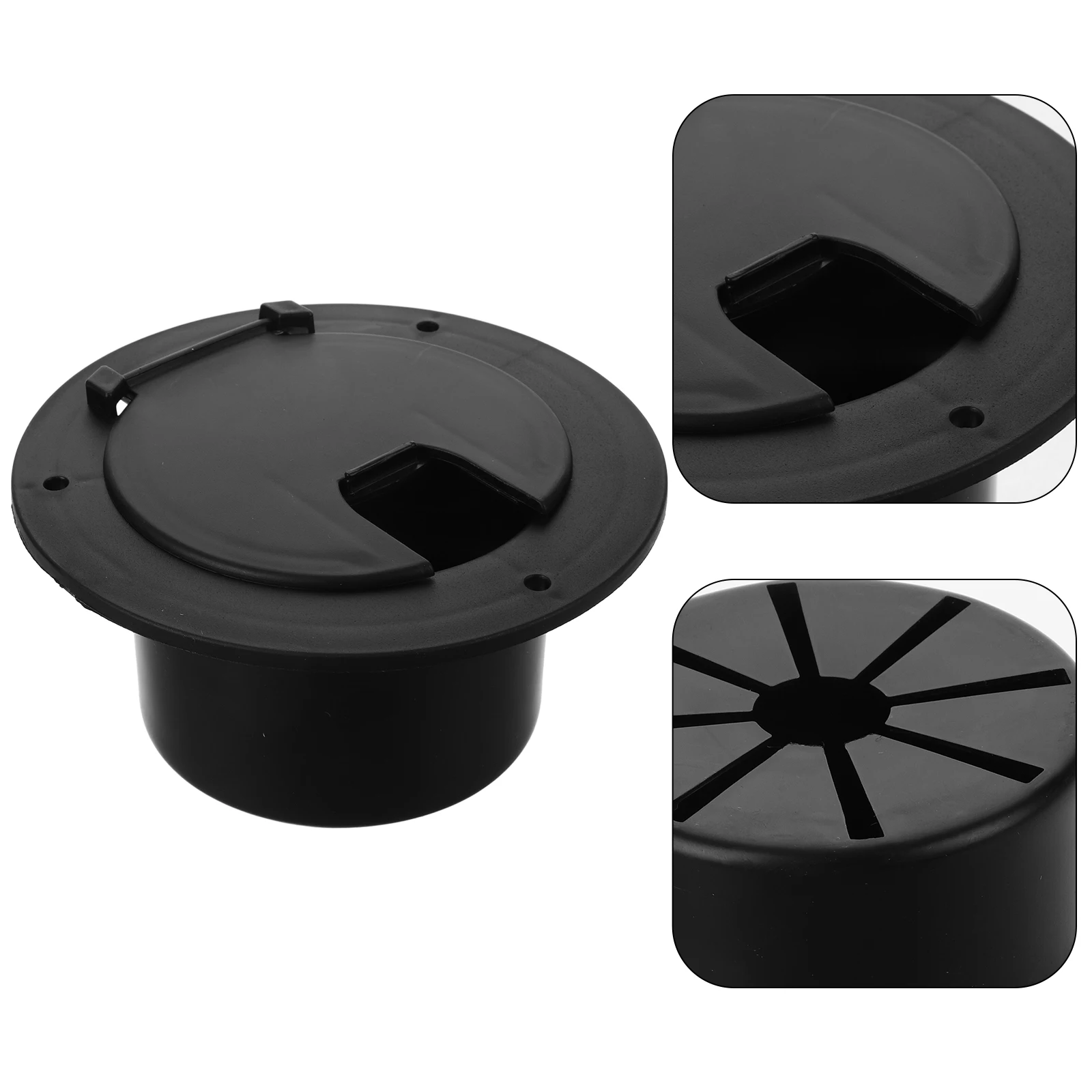 

Rv Power Cord Hatch Round Electrical Cable Cover Flip Up Design Waterproof Abs For Rvs Yachts Camper Accessories Cord Cable