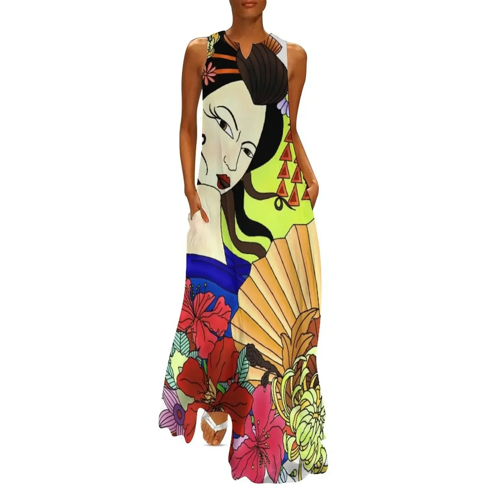 

The Geisha Long Dress birthday dress for women Womens dresses clothing women summer 2025 birthday dress