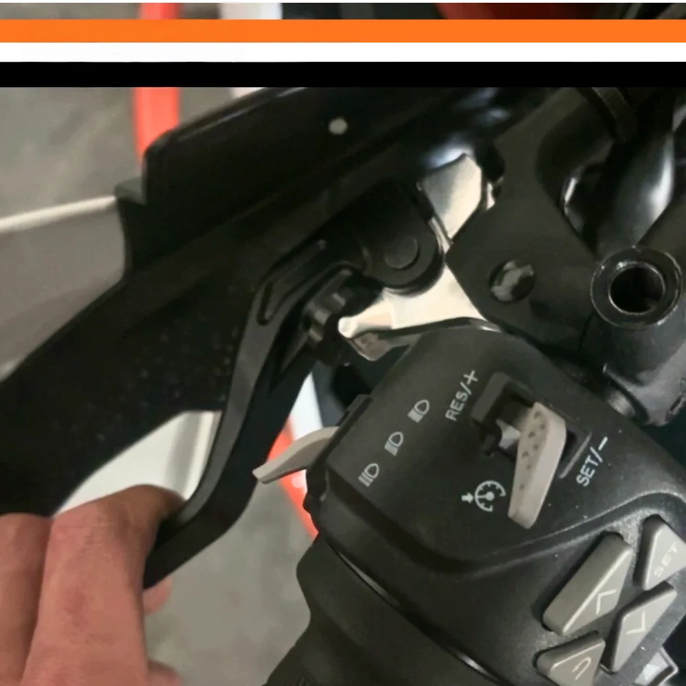 For CF 650GT/650NK/675SR-R/NK modification accessories, two-finger force-saving clutch handlebar horn, two-finger pull rod