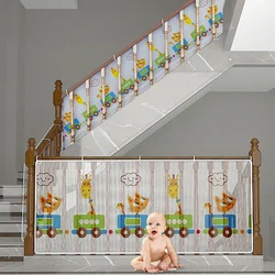 Thickened Staircase Safety Netting Balcony Guard Net Child & Pet Proof Fall Prevention Mesh Stairs Balconies Kids Safety Net