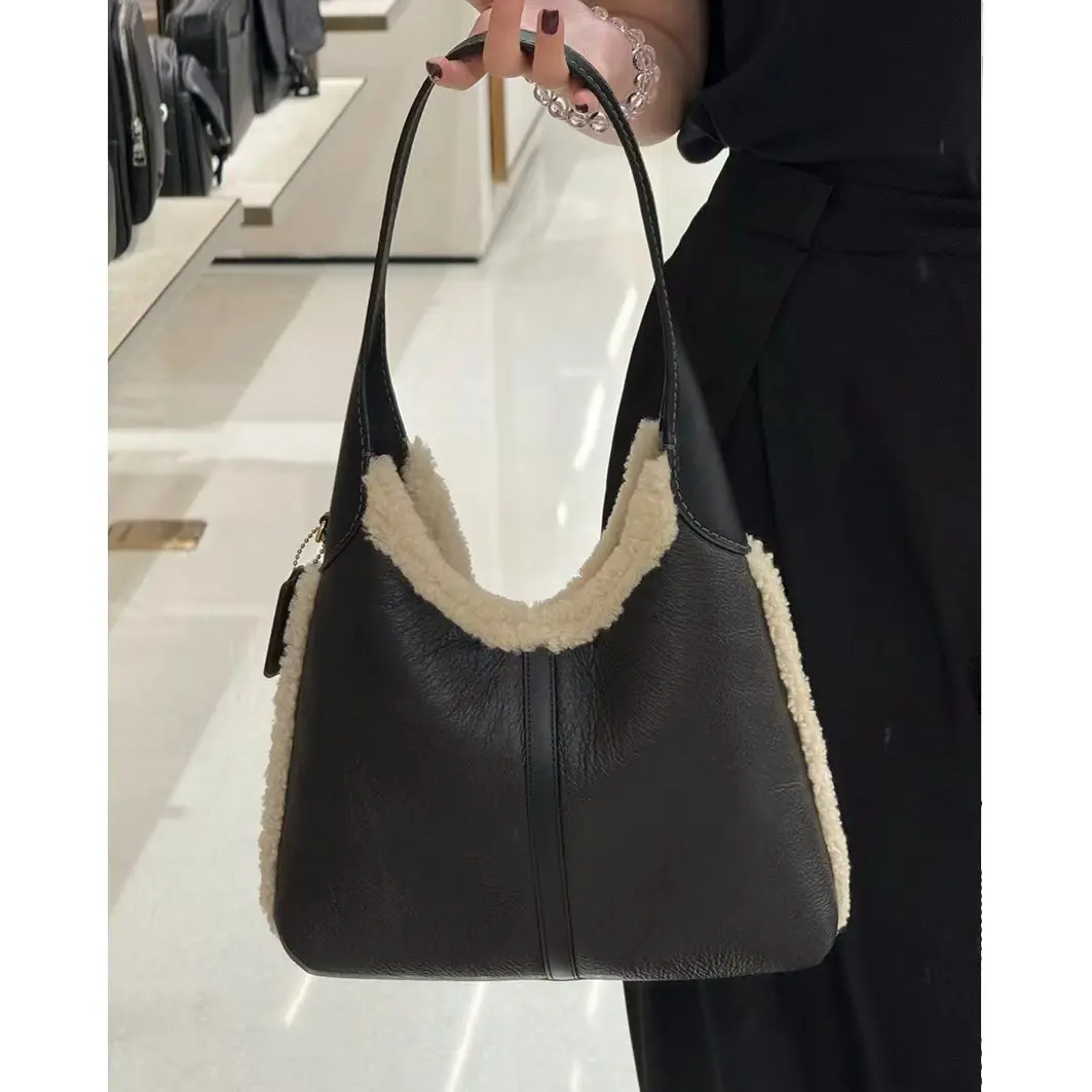 

Модная вместительная сумка-тоут через плечо для поездок на работу, осенне-зимняя, в стиле ретро, британский стиль, женская сумка