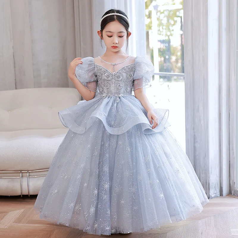 Party Dresses for Girls From 8 to 12 Years Old Gala Dress for Girl Wedding Dresses 2024 Children Clothes Girl Ball Gown Sukienka