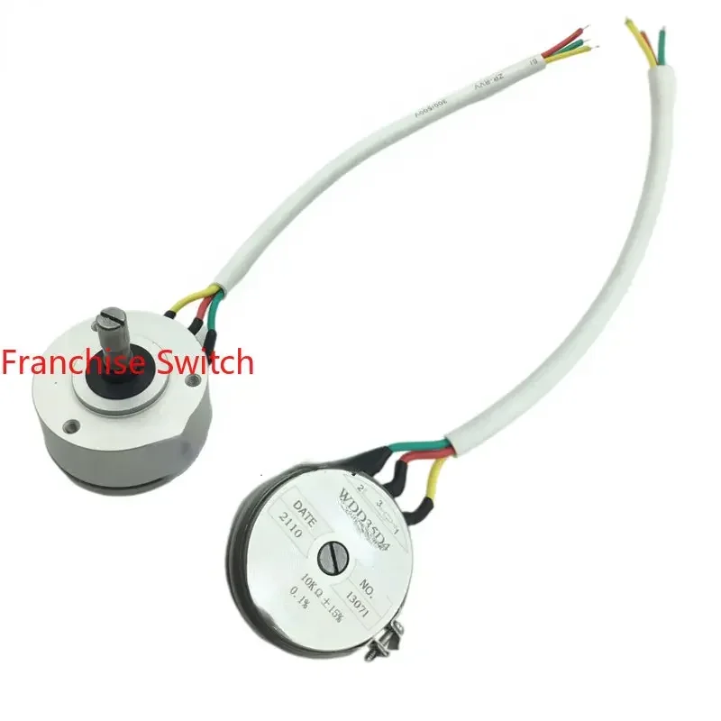 

New Ribbon WDD35D4 Potentiometer 1K 2K 5K 10K Conductive Plastic Angular Displacement Sensor