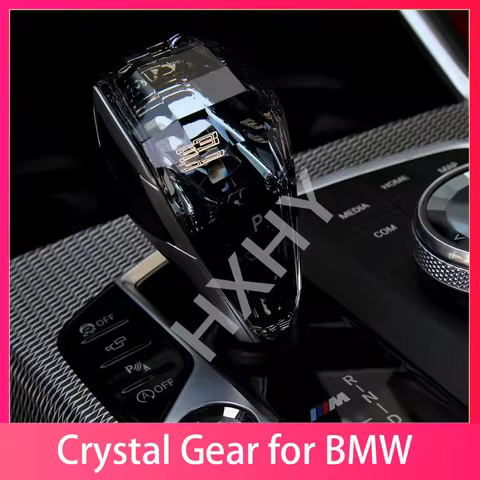 Crystal 3-Piece Shift Knob For BMW X3/X4/X5/X6/6GT/1/2/3/4/5/7 Series F10 F11 F16 F15 F30 F36 F18 G30 G32 G11 Car Accessories