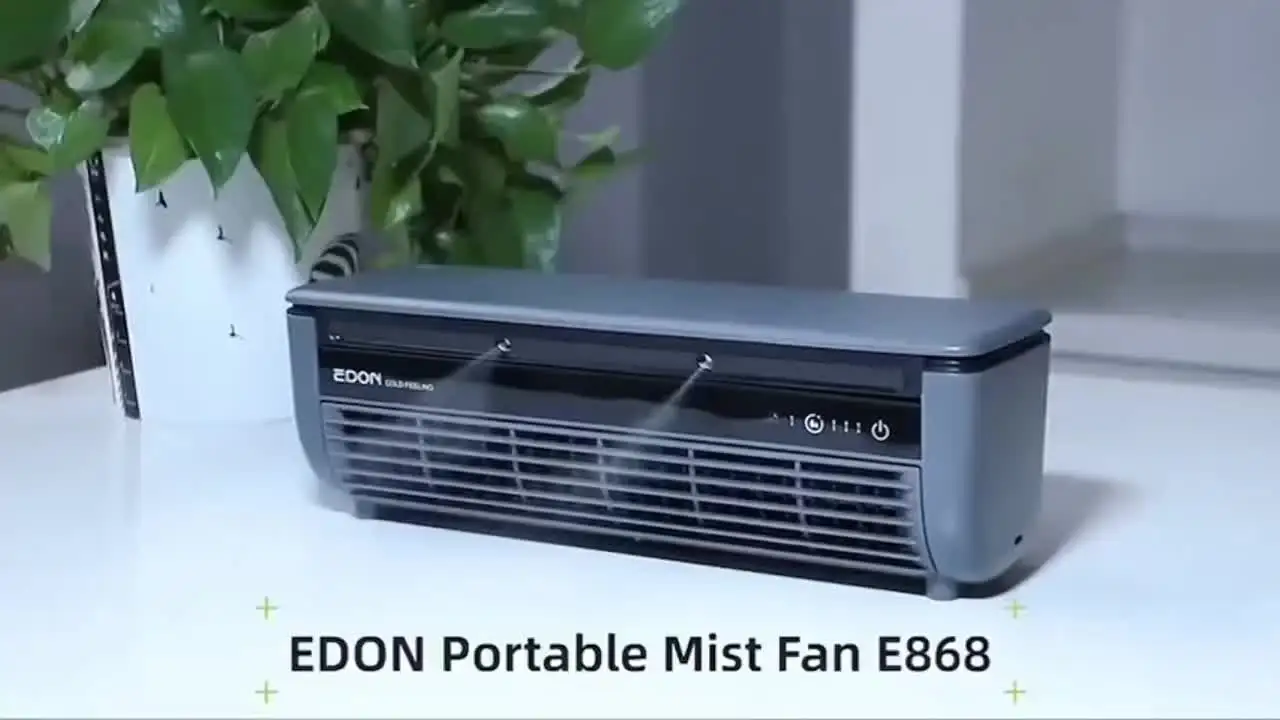 EDON E868 Wall-Mounted Air Cooling Fan 20W Power Quick Cooling