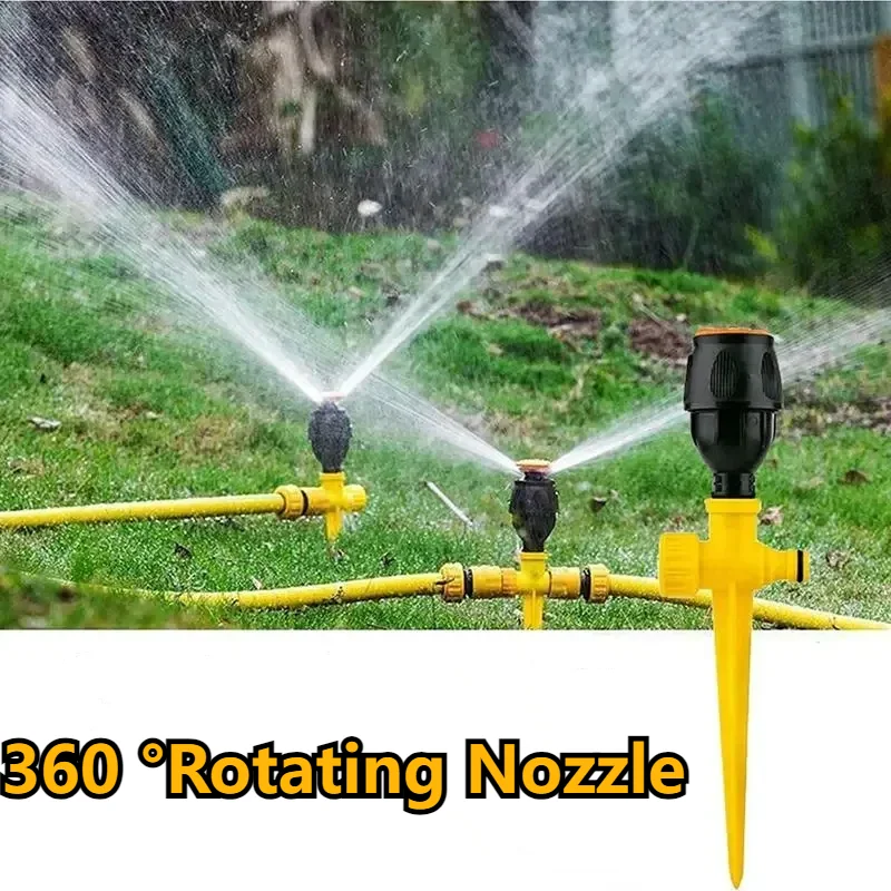 

Garden Irrigation Watering System, 360 Degree Rotation, Plant Watering Sprinkler, Agriculture, Lawn, Farm, Greenhouse