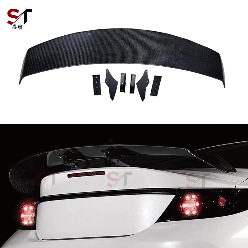 

Подходит для Toyota GR86 Subaru BRZ, хвост из углеродного волокна, сидячий хвост, фиксированное ветрокрыло, модифицированный спойлер