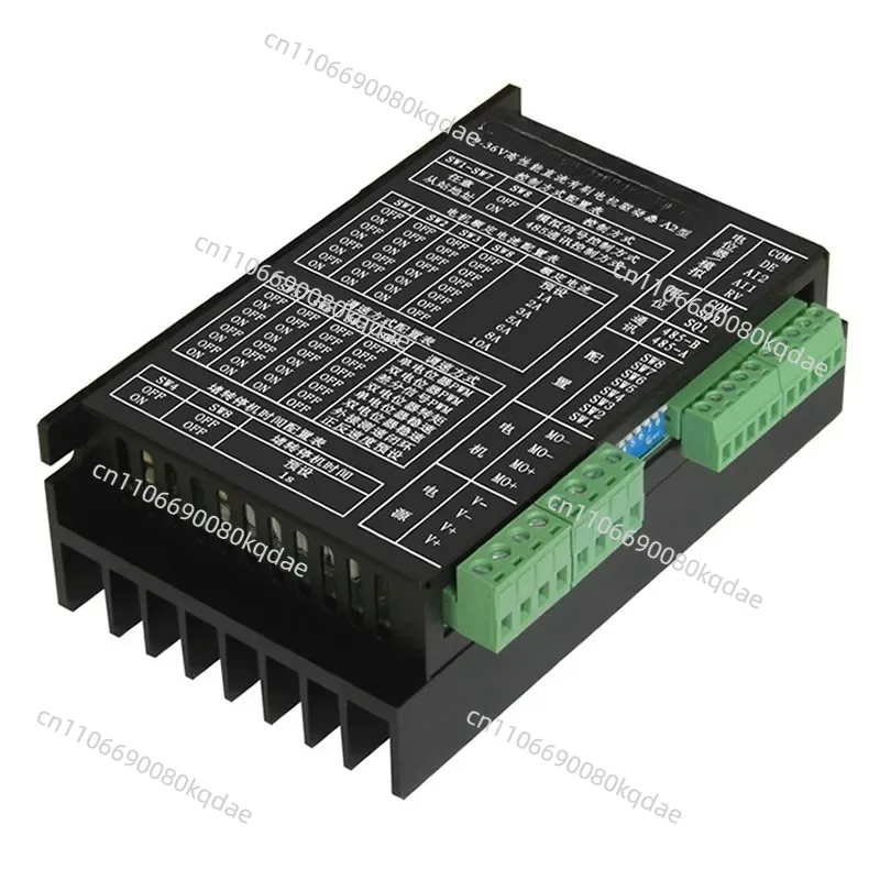 12/24/36V 10A DC motor driver 0-10V / RS485 control forward and reverse current PID