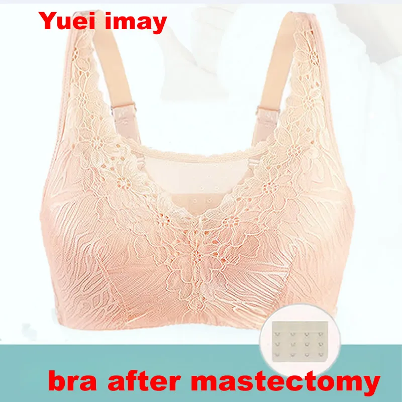 Podprsenka po mastektomii pro ženy s kapsami na protézu Silikonová prsní protéza po mastektomii 2219 - náhled 2