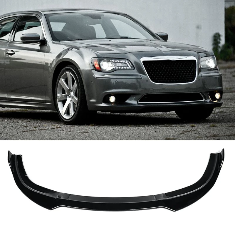 

Front Bumper Spoiler Lip Lower Splitter Chin For Chrysler 300 SRT8 2012 2013 2014 Diffuser Blade Guard Cover Body Kits Deflector