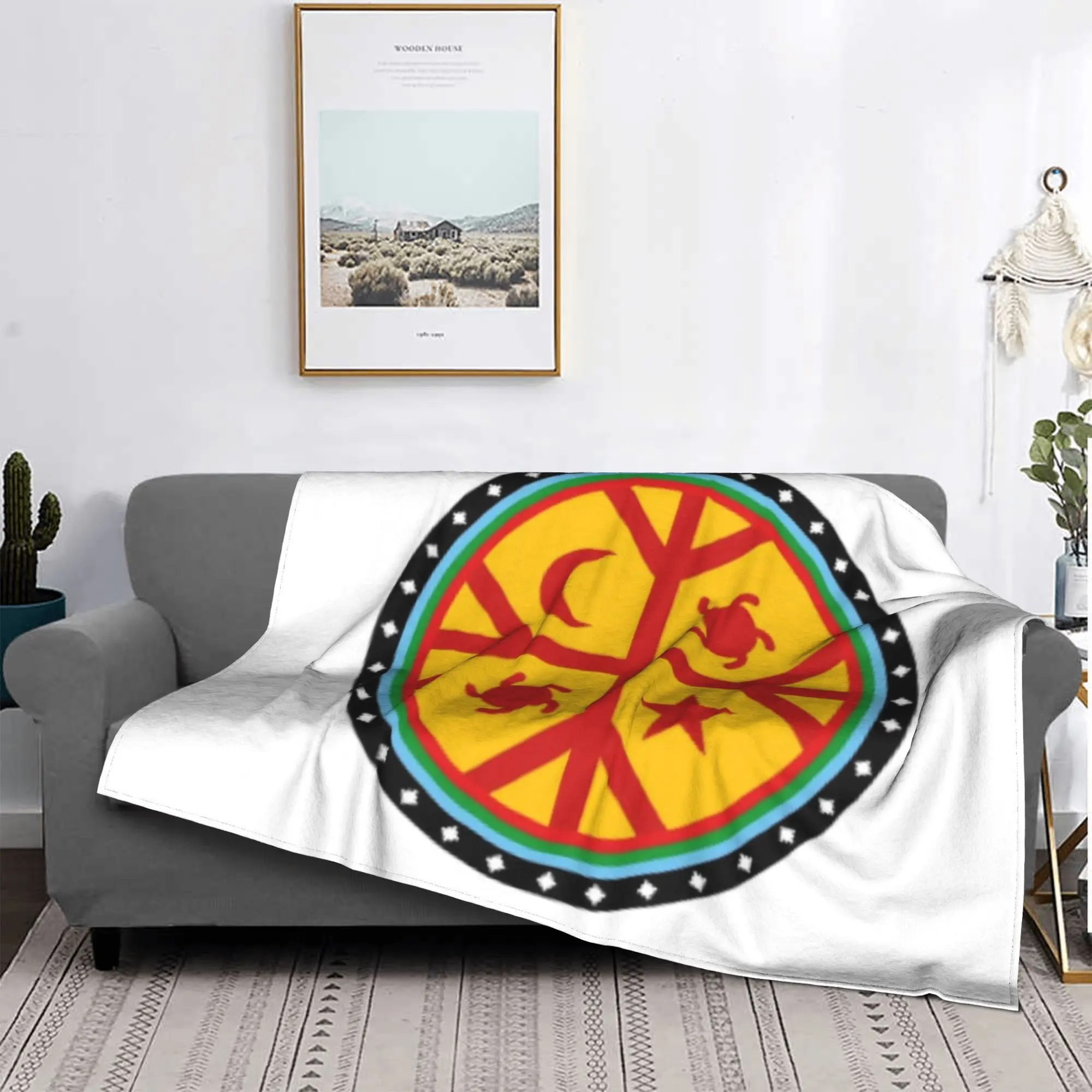 

Одеяло Mapuche Чили, Аргентина, Южная Америка, теплое флисовое одеяло для дивана, для дома, спальни, уличные пледы, покрывало, одеяло