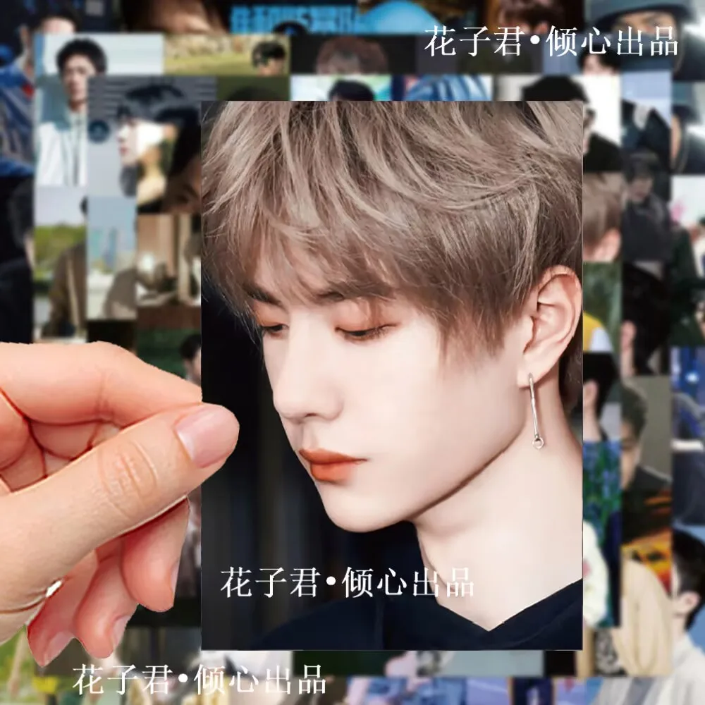 64 наклейки в стиле Ван Ибо в Instagram, высокий уровень внешнего вида, крутая крышка, наклейка для мальчика на мотоцикле, чехол для телефона своими руками