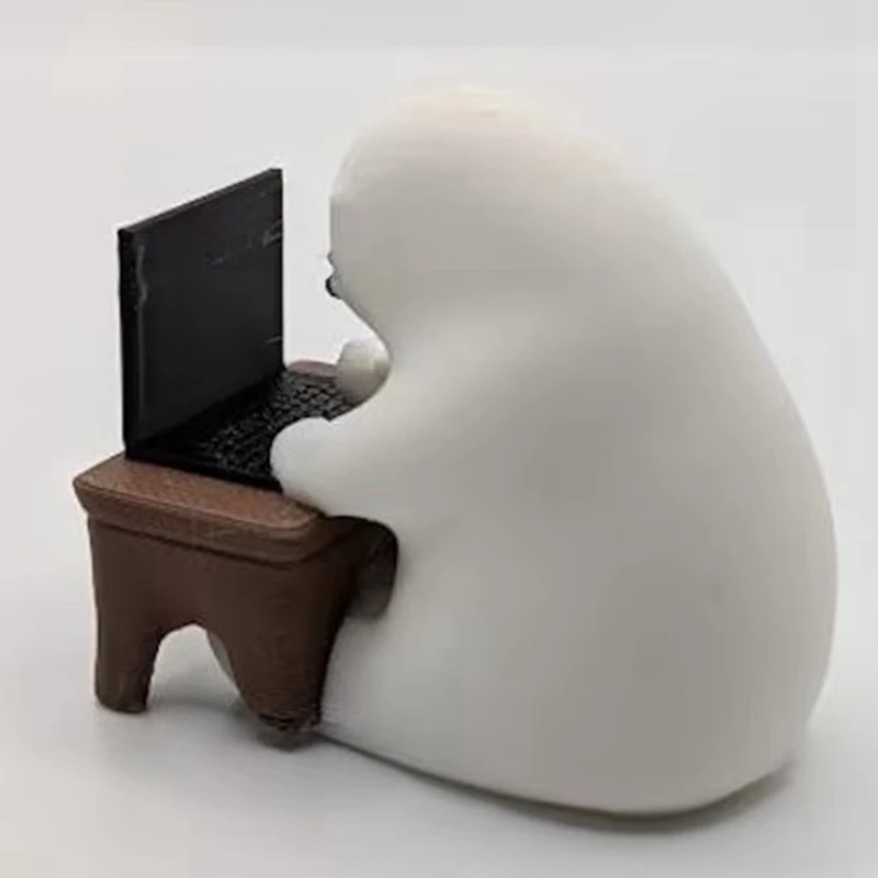 BAAG-Bear تمثال IT الترميز الدب جمع سطح المكتب الحلي الدب رمز الكتابة مصغرة الديكور المنزل مكان العمل هدية