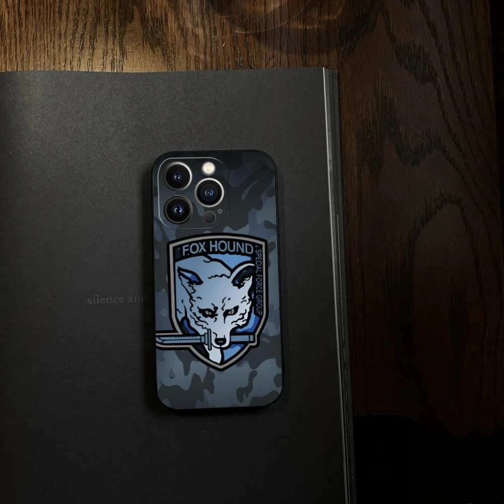 G-Game M-Metal G-Gear S-Solid Phone Case for iphone 15 14 13 12 11 Mini Pro Max Plus Shockproof Back Cover protective case