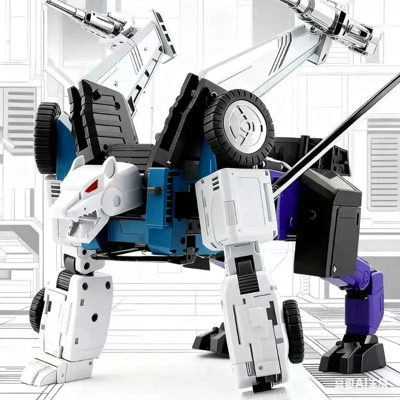 التحول DX9 D-10 D10 Sixshot 2.0 Hanzo G1 MP مصنع الطرف الثالث 27 سنتيمتر عمل الشكل روبوت