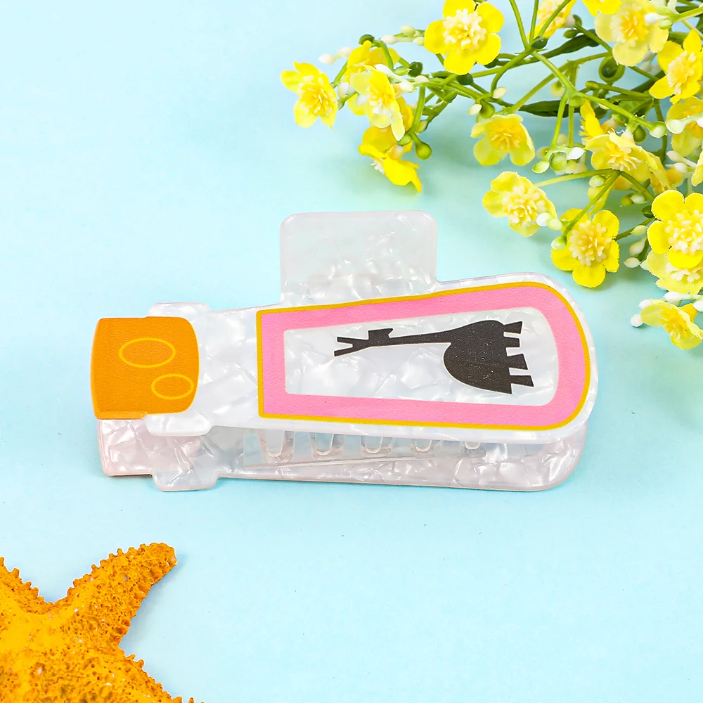 Disney mini garrafa de medicina grampo de cabelo bonito inovador acessórios para o cabelo diário prático apertos de cabelo para estilo cosplay headwear