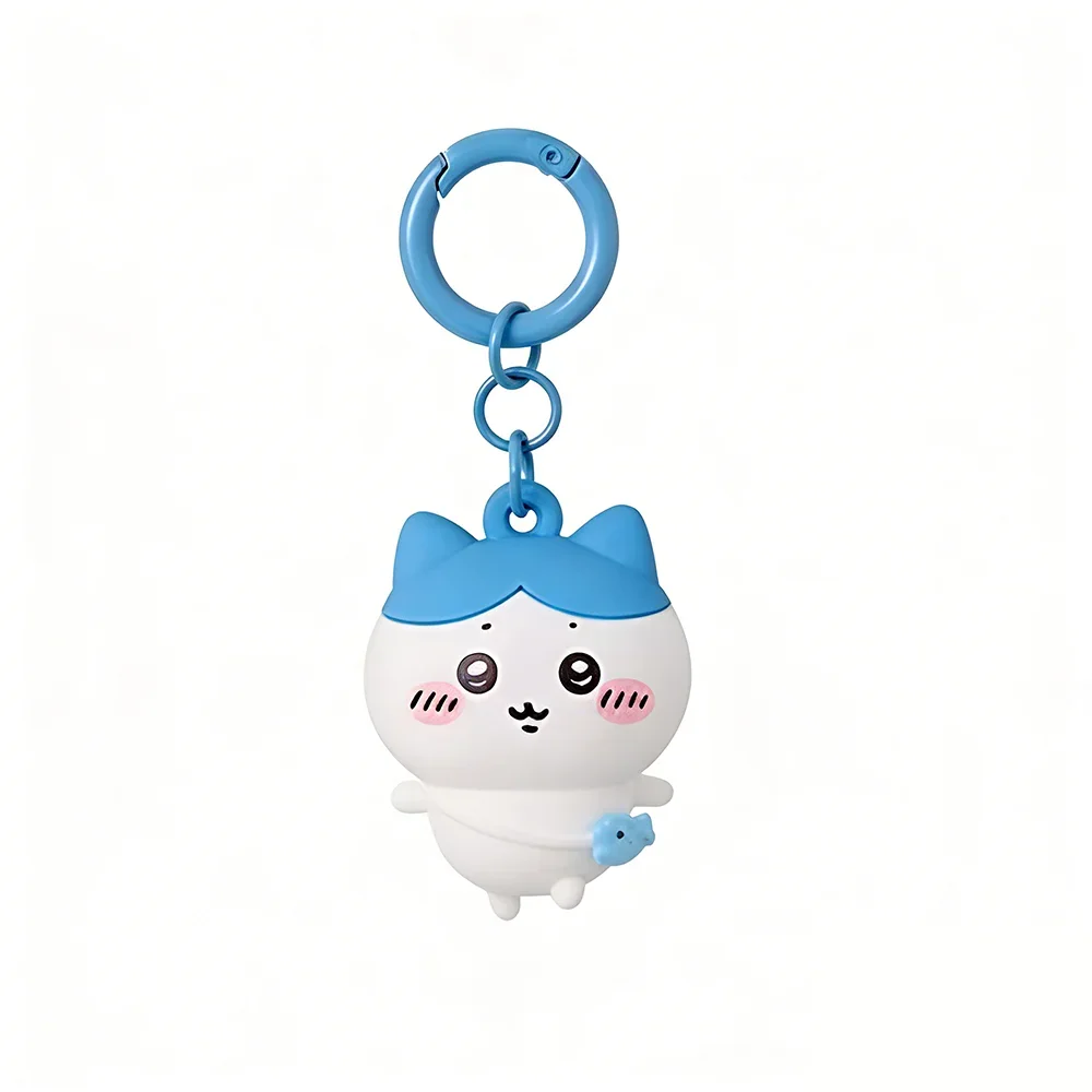 Cute Chiikawa Usagi Hachiware 3D Plush Keychain Bag Charm Pendant Anime Doll Figure Car Hanging Ornament Gift Strap Decor - view 3