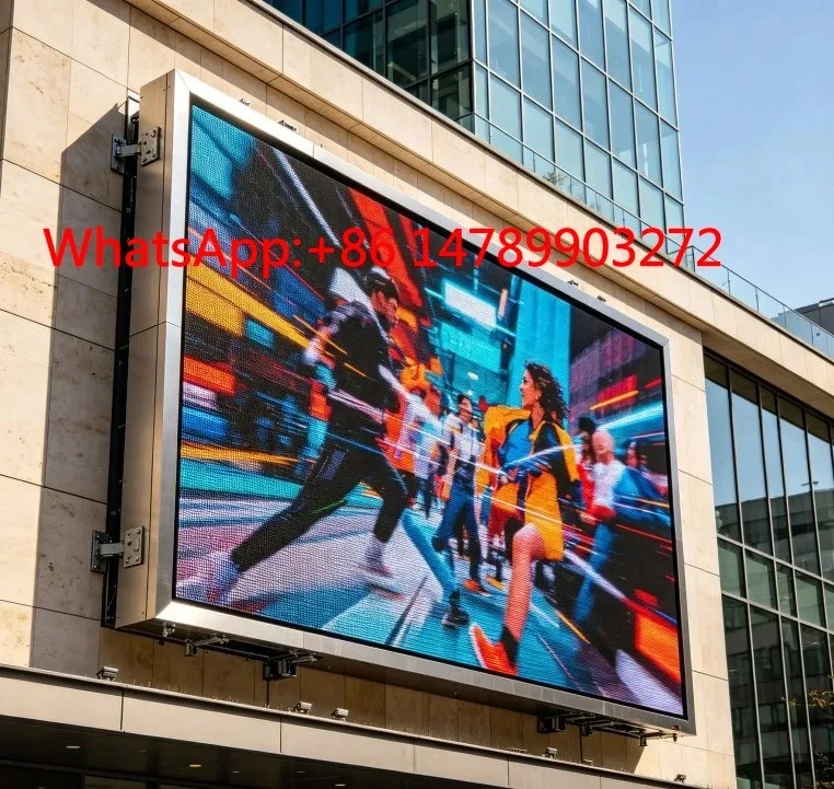 

Energy Saving Long Lifespan Outdoor Fixed LED Screen Dustproof Display Panel for Public Plaza and Highway