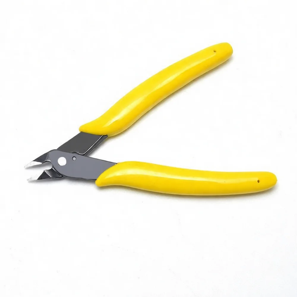High Carbon Steel Flush Cutter Model Nippers Single Edge Slim Design For Plastic Sprue Clips Hand Tool For DIY Hobby