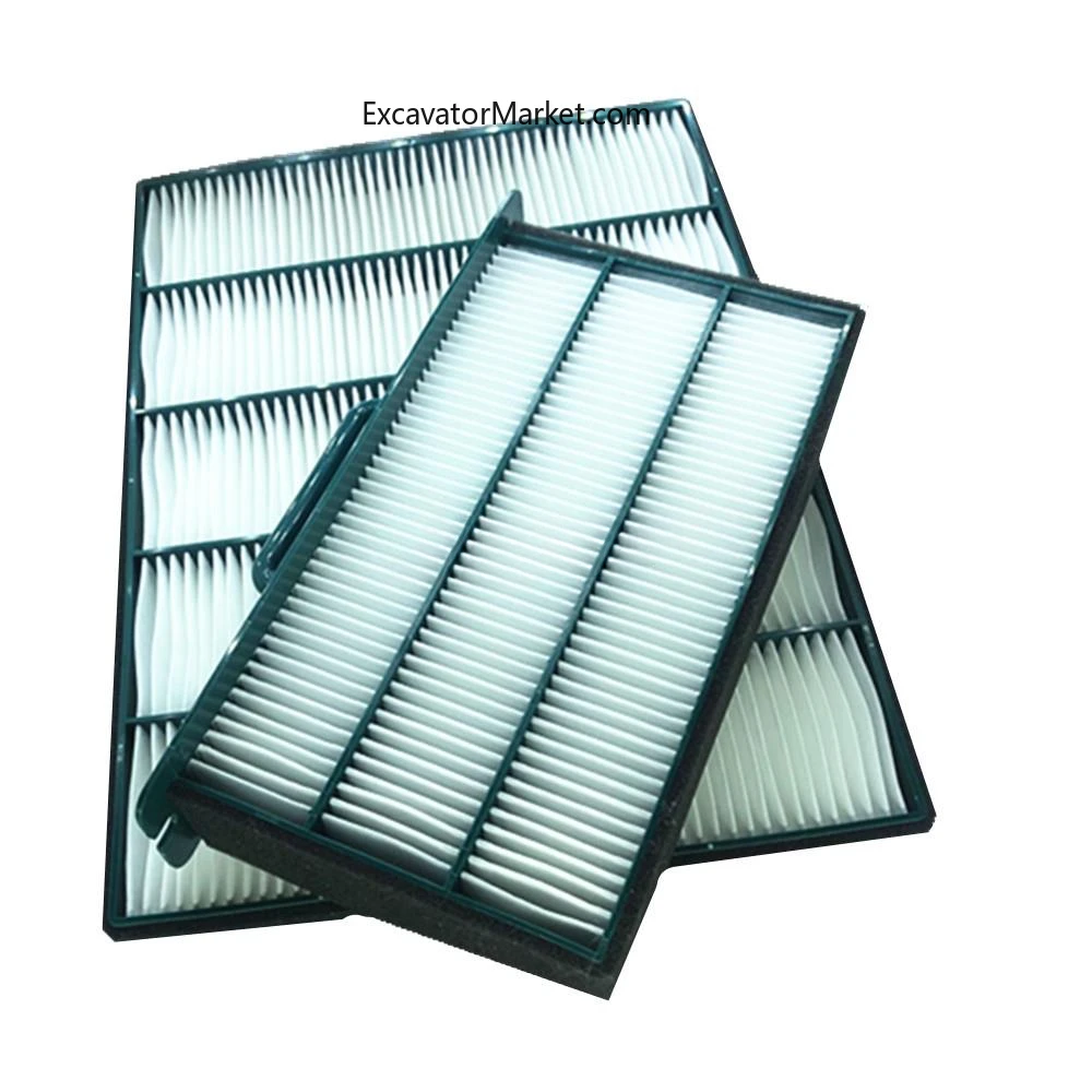 Air Conditioning Filter Air Conditioning Grid Filter For Ec140/210b/240b/290/360b Excavator Accessories X