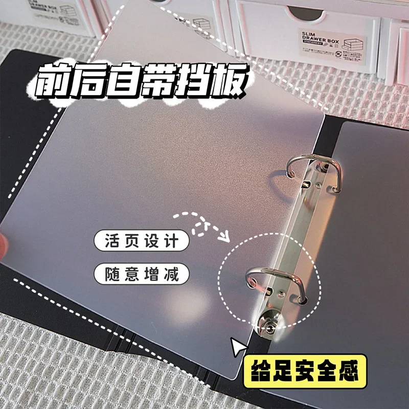 A5 Photo Album Kpop Photo Card Binder 25 inner page Idol Photocard Picture Collect Storage Book Photo Card Photocard Sleeve