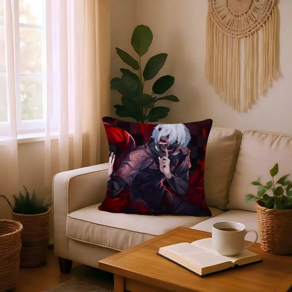 طوكيو الغول K-Kaneki-كين غطاء الوسادة 30x50 البوليستر وسائد أريكة وسائد رمي الزخرفية ديكور المنزل غطاء وسادة