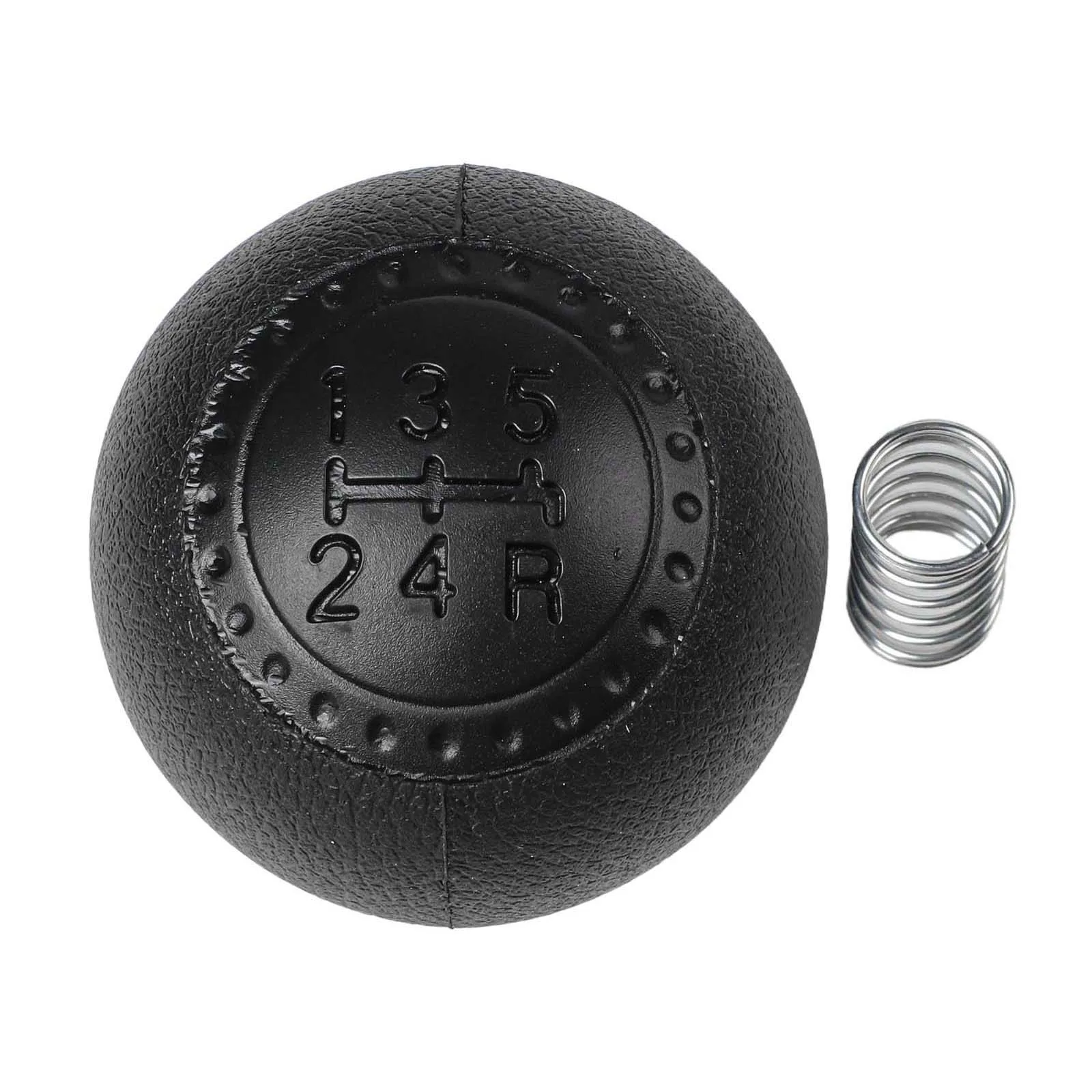 Plastic Metal 5 Gear Knob With Reverse Return Spring For Fiat Punto 188 Car Handle 1999-2012 Interior Accessories