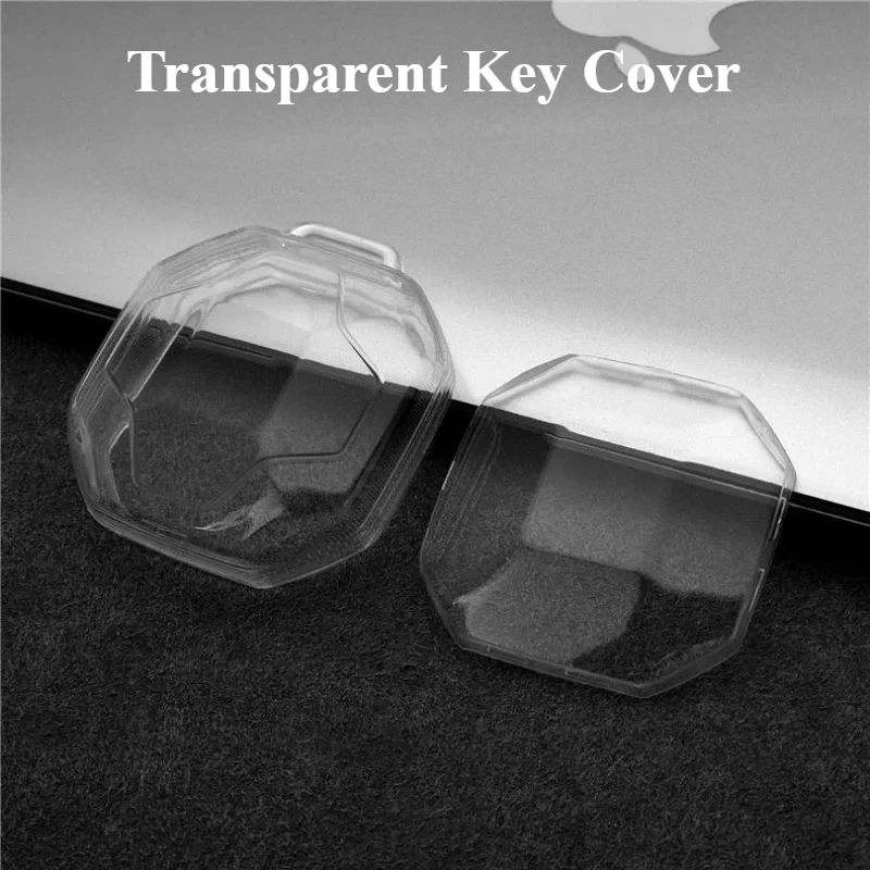 For Jetour Traveler Shanhai T2 Transparent Key Cover Fall and Scratch Proof TPU Electroplated Laser Engraving Car Key Bag