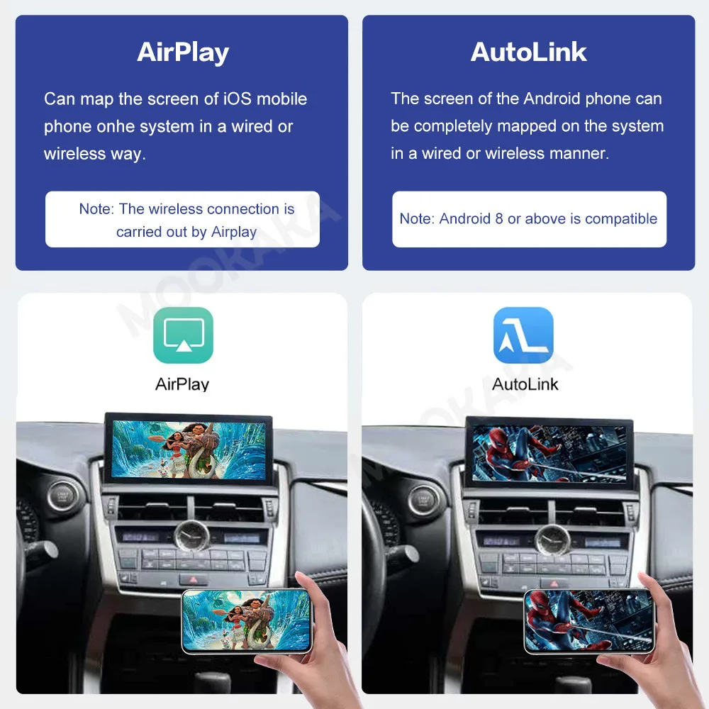 Android 14 Car stereo CarPlay FOR Lexus NX NX200 NX200t NX300 NX300h 2015-2020 Car Radio GPS navi multimedia player touch screen
