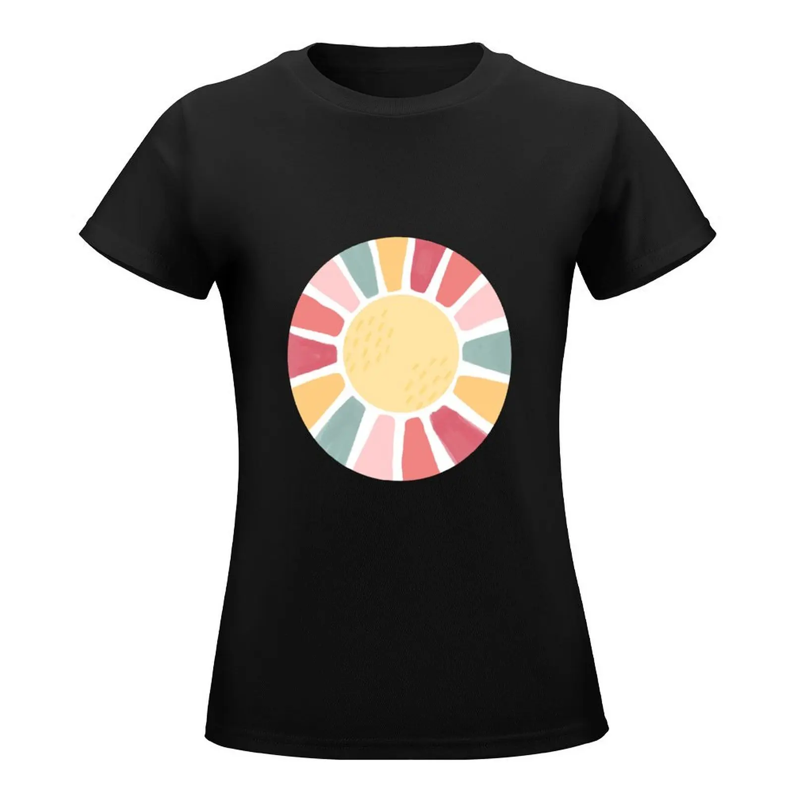 Aesthetic sunshine T-Shirt customizeds animal prinfor t-shirts for Women graphic tees