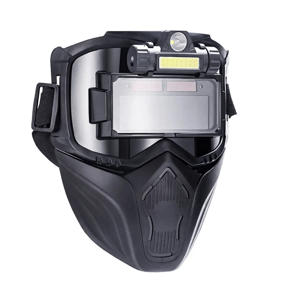 Advanced Welding Protection Gear Protective Mask Welding Helmet Auto Dimming Filter PC Construction Lightweight Detachable Lens