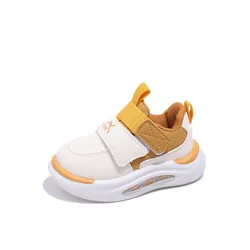 Children Spring Autumn Sneakers Boys 2024 New Running Shoes Girls Fashion Candy Color Casual Shoes Baby Anti-slip Cute Sneakers