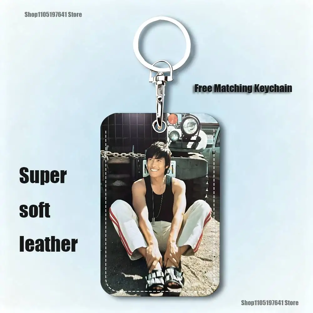พวงกุญแจการ์ตูน B-Byung H-Hun Lee สไตล์อนิเมะ แฟชั่น จี้ห้อยกระเป๋า ใส่บัตรประจำตัว บัตรผ่านประตู บัตรรถบัส น่ารัก สำหรับผู้ใหญ่