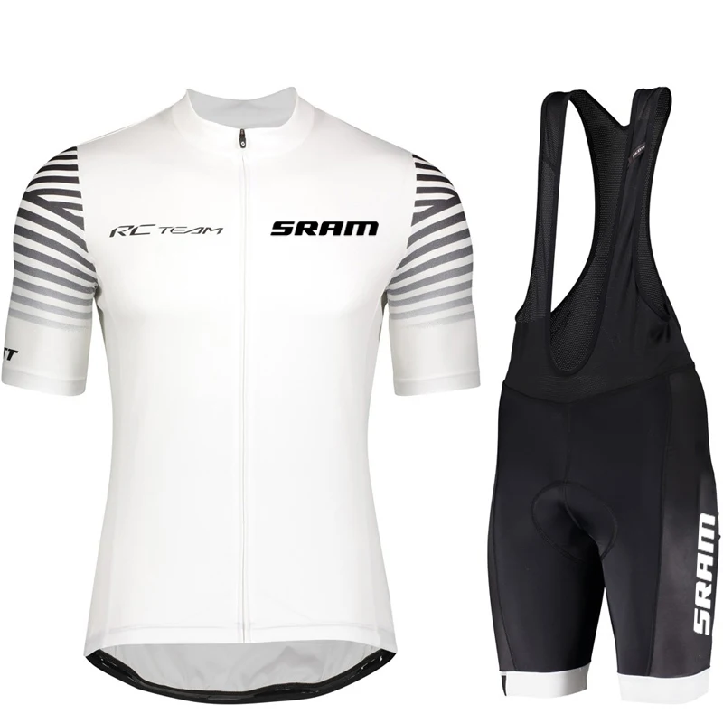 Cycling Jersey Men Set Man SRAM Men's Clothing Mtb Bicycle Uniform Blouse Outfit Complete Summer Equipment 2025 Road Bike Pants