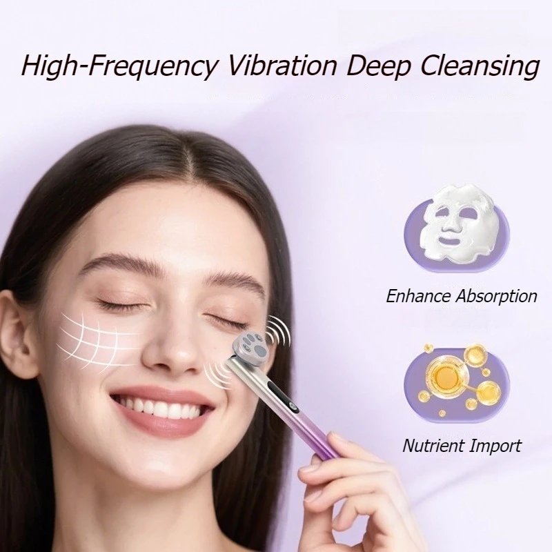 Massaggiatore per occhi a vibrazione Cerchi scuri Rimozione del grasso oculare Attrezzatura per la bellezza della pelle Dispositivo cosmetico per donne Dispositivi elettrici per la bellezza per uso domestico