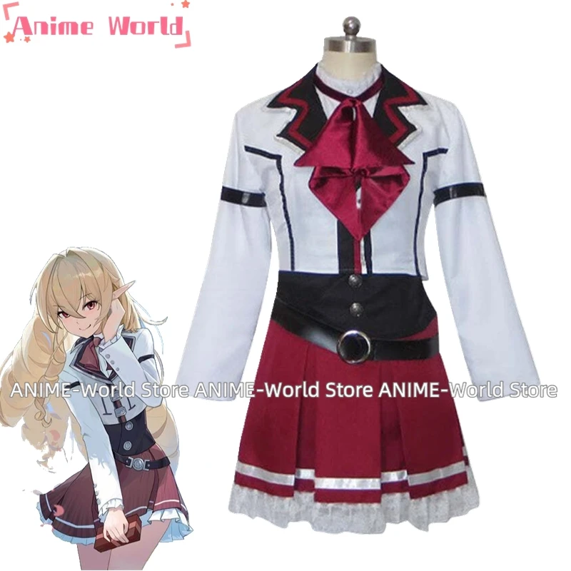 

《Custom Size》Anime Jobless Reincarnation Elinalise Dragonroad Cosplay Costume Any Size