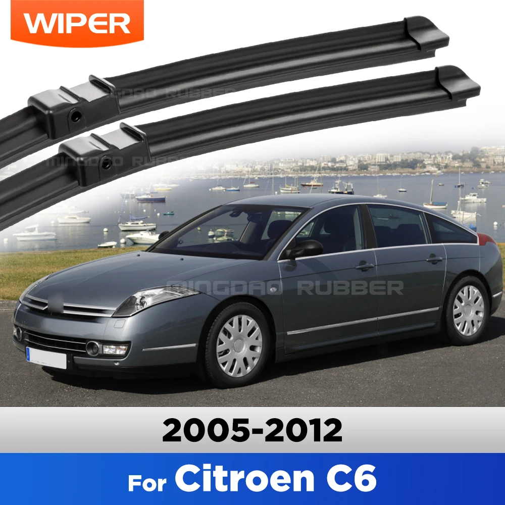 

Передние щетки стеклоочистителя CREATROAD для Citroen C6 2005-2012 2006 2007 2008 2009 2010 2011, щетка для лобового стекла 28 "+ 28"