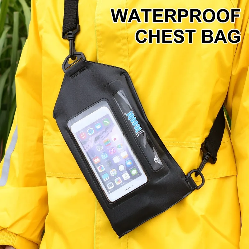 

Водонепроницаемая спортивная нагрудная сумка для активного отдыха, велосипедная сумка через плечо, легкая наплечная сумка, портативный мини-рюкзак