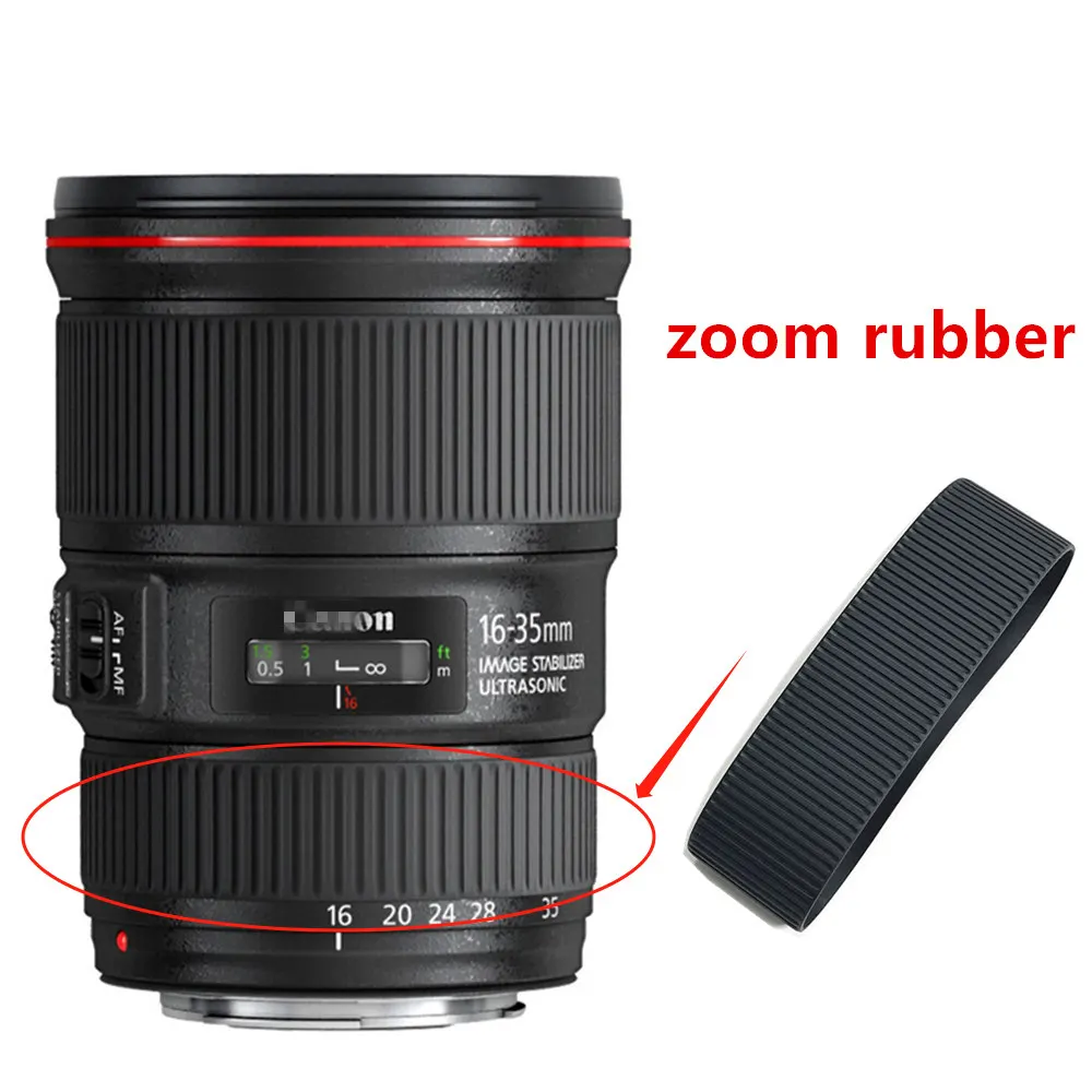 المطاط التركيز المطاط غطاء مقبض الدائري ، كانون EF 16-35 مللي متر ، F4L هو USM ، USM ، الأصلي ، جديد