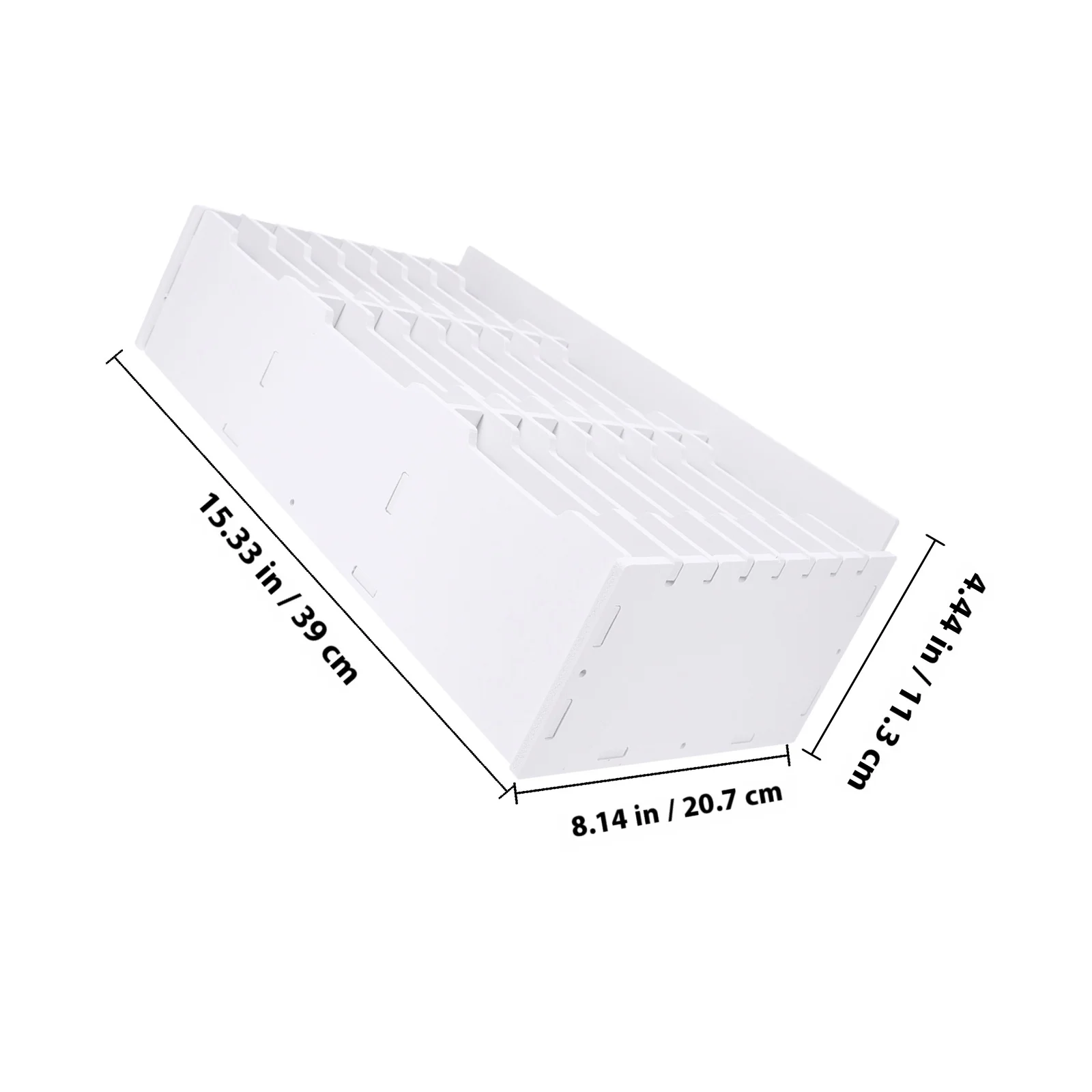 Multi-Grid Storage Box Desktop Organizer Classroom Cell Phone Holder Wooden Phone Management Box Desk Storage Case