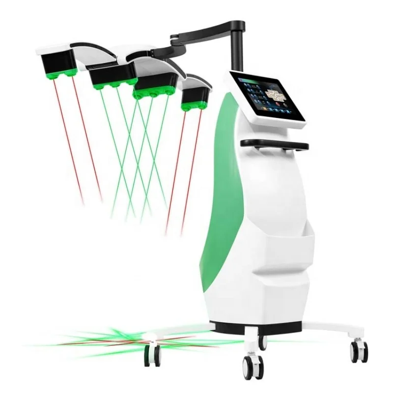 Venta caliente 10D láser 532nm luz verde/roja reducción de grasa adelgazante máquina moldeadora de cuerpo