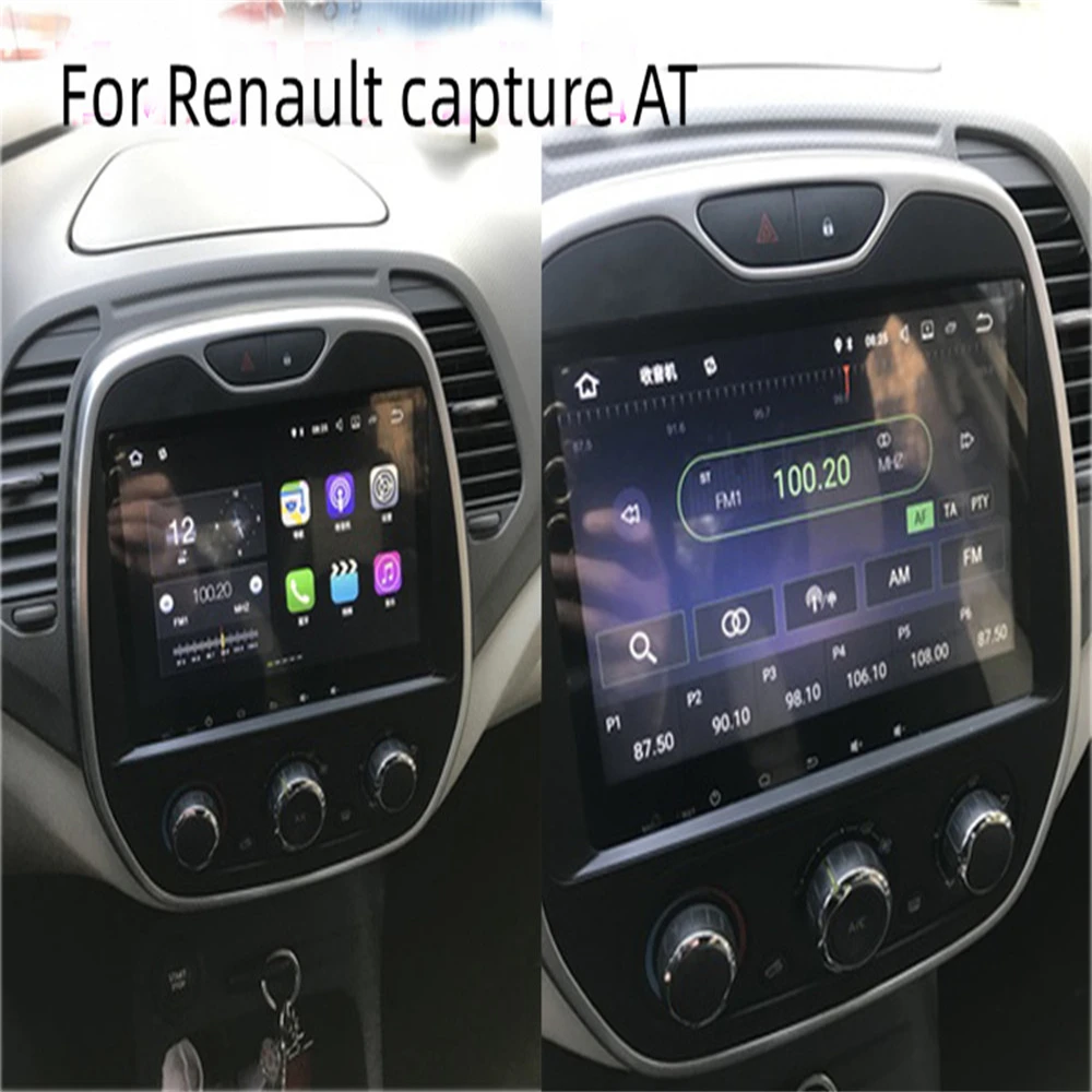 Android For Renault Captur CLIO Samsung QM3 2011-2020 Car Radio Multimedia Player Head Unit GPS Navigation Stereo Carplay