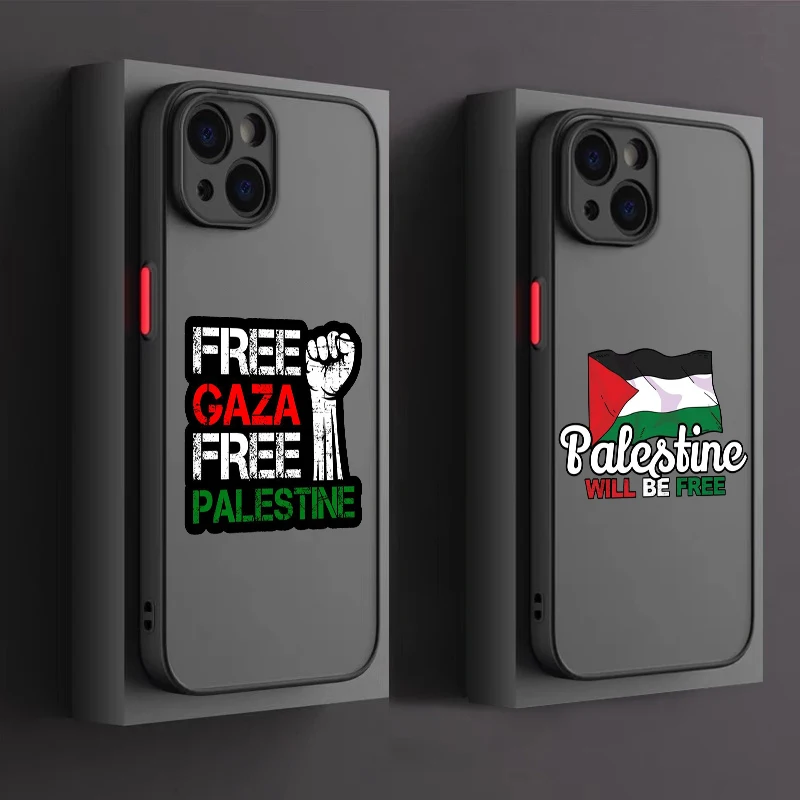 Freedom Liberation Logo Matte Phone Case For Apple iPhone 15 14 13 12 11 XS Mini Pro Max 8 7 XR X Frosted Translucent