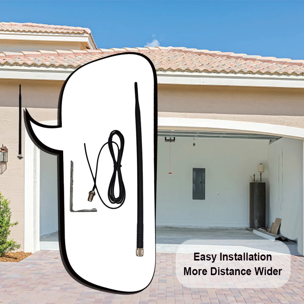 868MHz External Antenna Router Signal Booster for Gate Garage Door 868.3MHz Wireless Communication Antenna