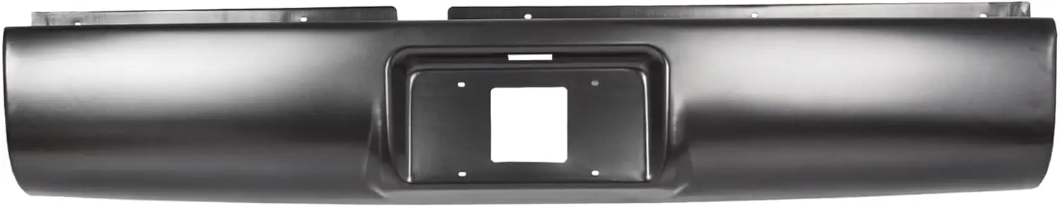 

Черный задний бампер-роллпан с отверстием для номерного знака и подсветкой для пикапов Chevrolet S10 S15 Sonoma GMC 1994-2003 годов выпуска