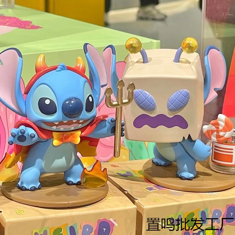 Lilo & Stitch Blind Box Stitch's Funny Figurine Cute Cartoon Surprise Box Figuras Anime Desktop Decoration Gift for Friends