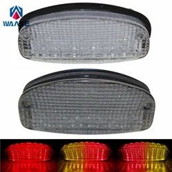 waase For Suzuki GS500 2001-2002 / GS500F 2004 2005 2006-2009 E-Mark Rear Tail Light Brake Turn Signals Integrated LED Light