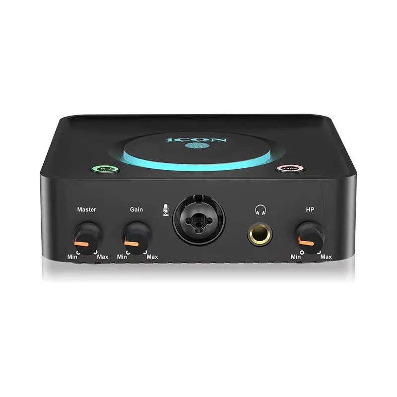 USB External Sound Card 2.0 Channels Private Mold Singing Live Streaming Karaoke Mobile Phone Computer Tiktok