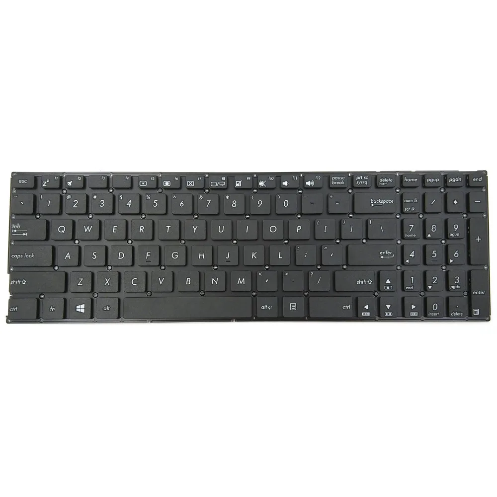 New Laptop Keyboard For Asus F556UA F556UA-AB32 F556UA-AS54 F556UA-EB71 FL5900 FL5900U K556U K556UA Series US Black No Frame