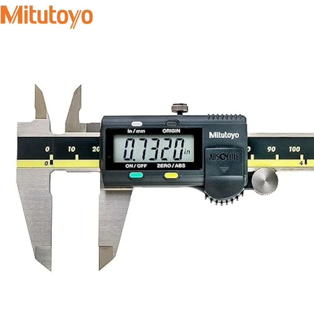 

Mitutoyo Digital Vernier Caliper LCD ABS Absolute Electronic Measuring Stainless Steel Caliper 0-150mm/200mm/300mm 6/8/12in